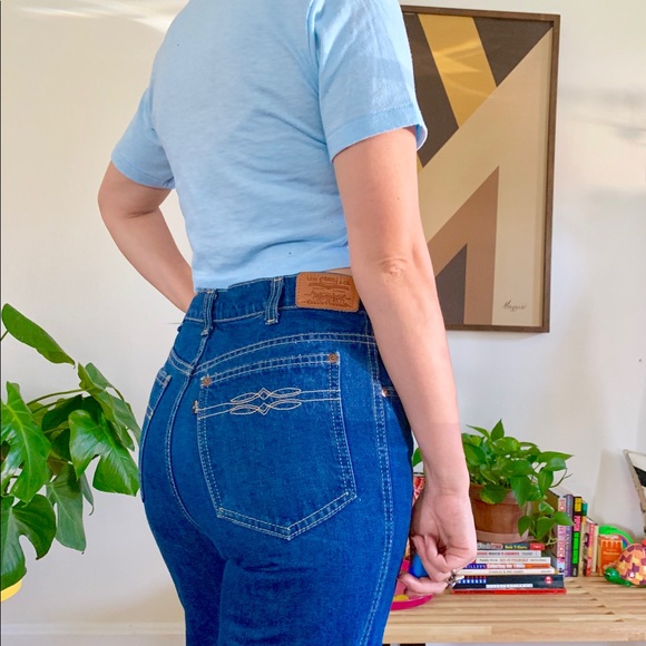 Vintage 70s Levi’s Movin On unisex jeans 30x30 - Picture 6 of 8